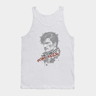 the last of us Pedro Pascal tv series " TLOU " tshirt sticker etc. design by ironpalette Tank Top